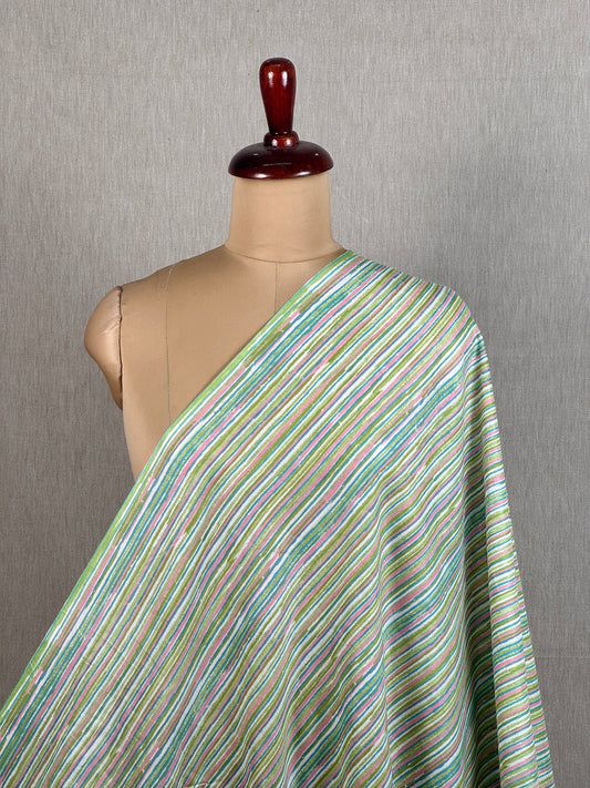 Printed Mulmul Cotton  Fabric