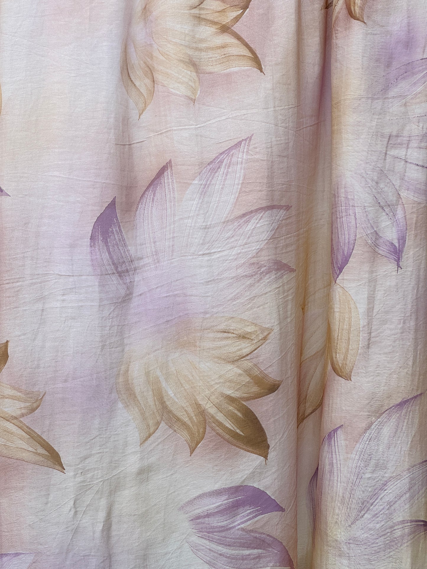 Hand Painted 40 gm Banarasi Chanderi Fabric