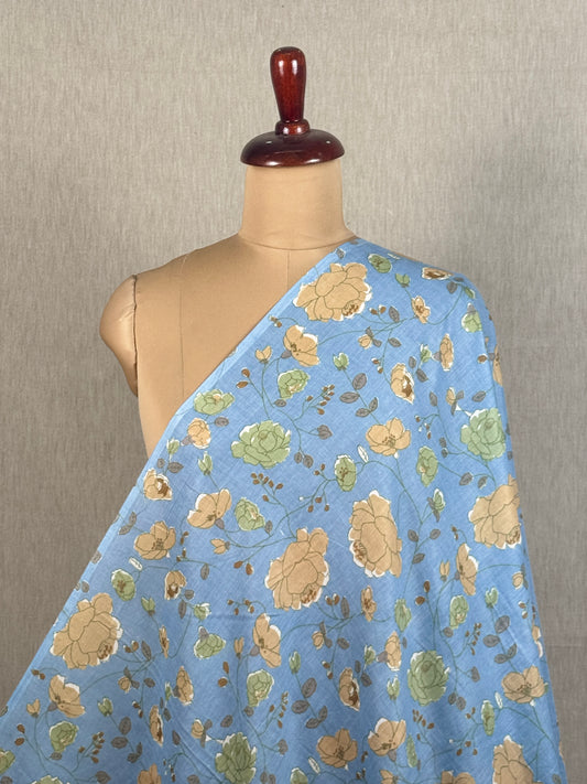 Printed Mulmul Cotton  Fabric
