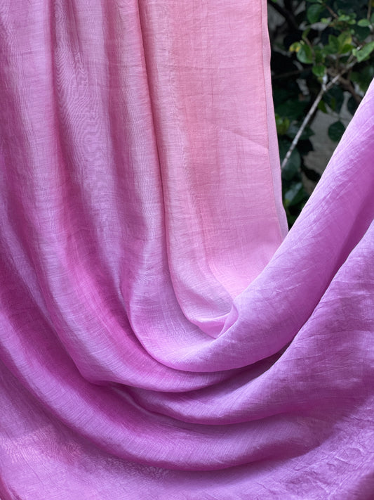 4D Banarasi Silk Chanderi Fabric