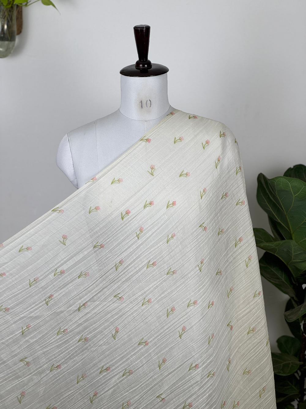 Digital Printed Banarasi Mul Chanderi Fabrics