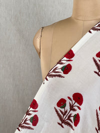 Printed Chanderi Fabric