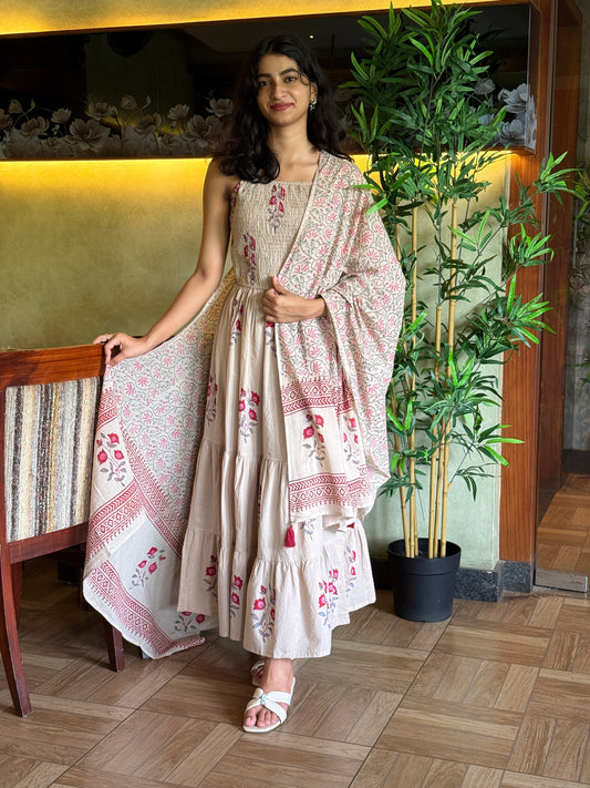 Printed Cotton Salwar Suit