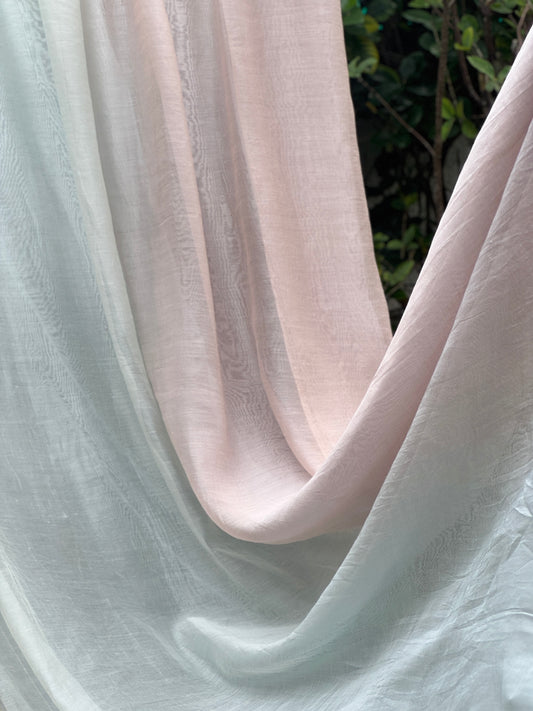 4D Banarasi Silk Chanderi Fabric