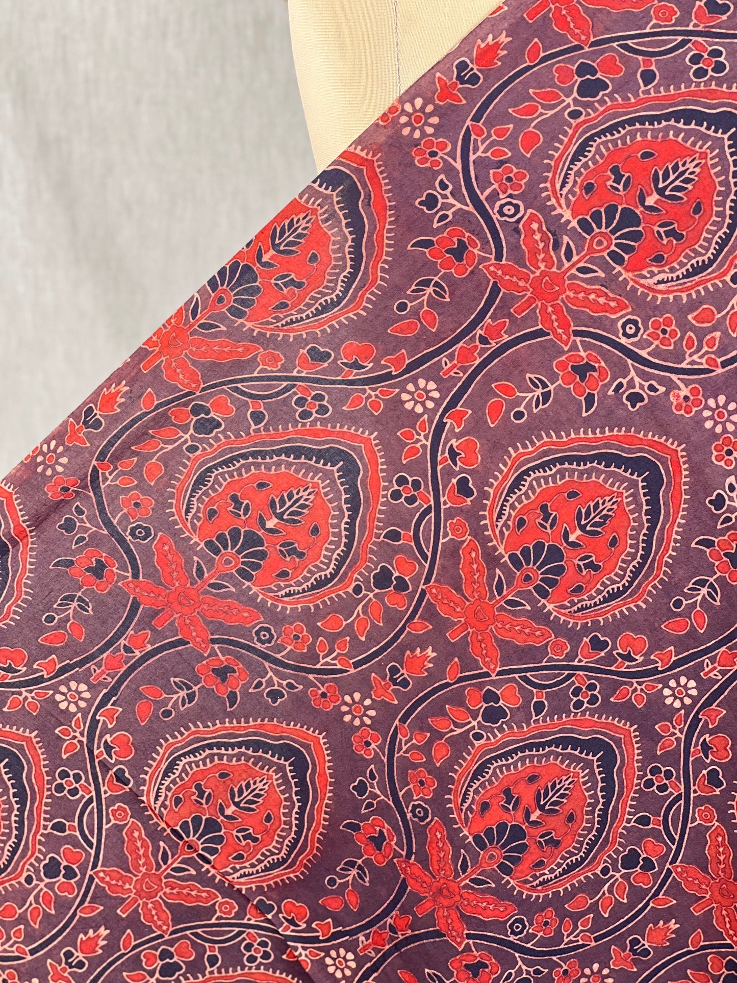 Ajrak Printed Modal Fabric