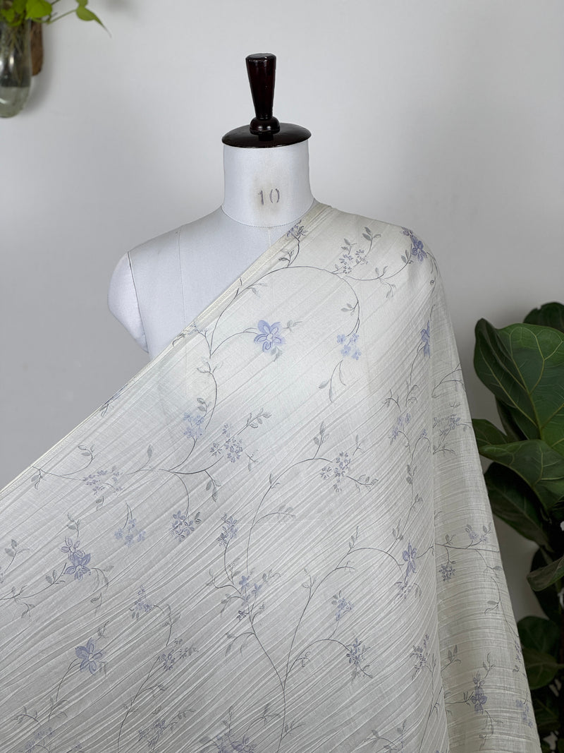 Digital Printed Banarasi Mul Chanderi Fabrics