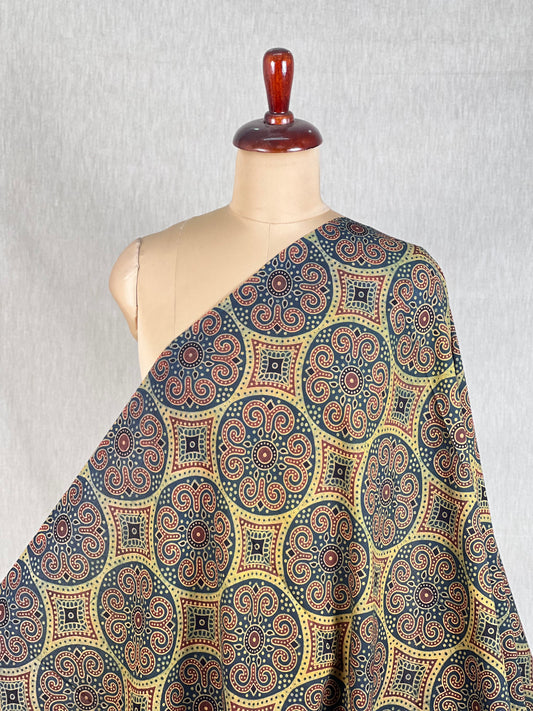 Ajrak Printed Modal  Fabric