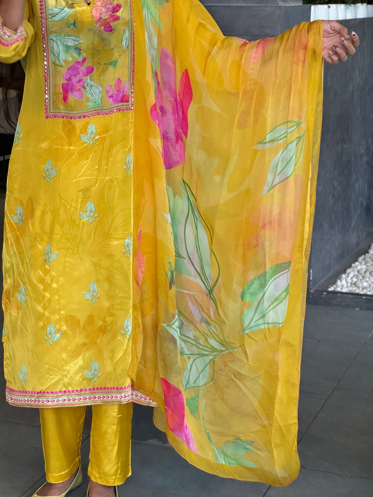 Muslin Salwar  Suit
