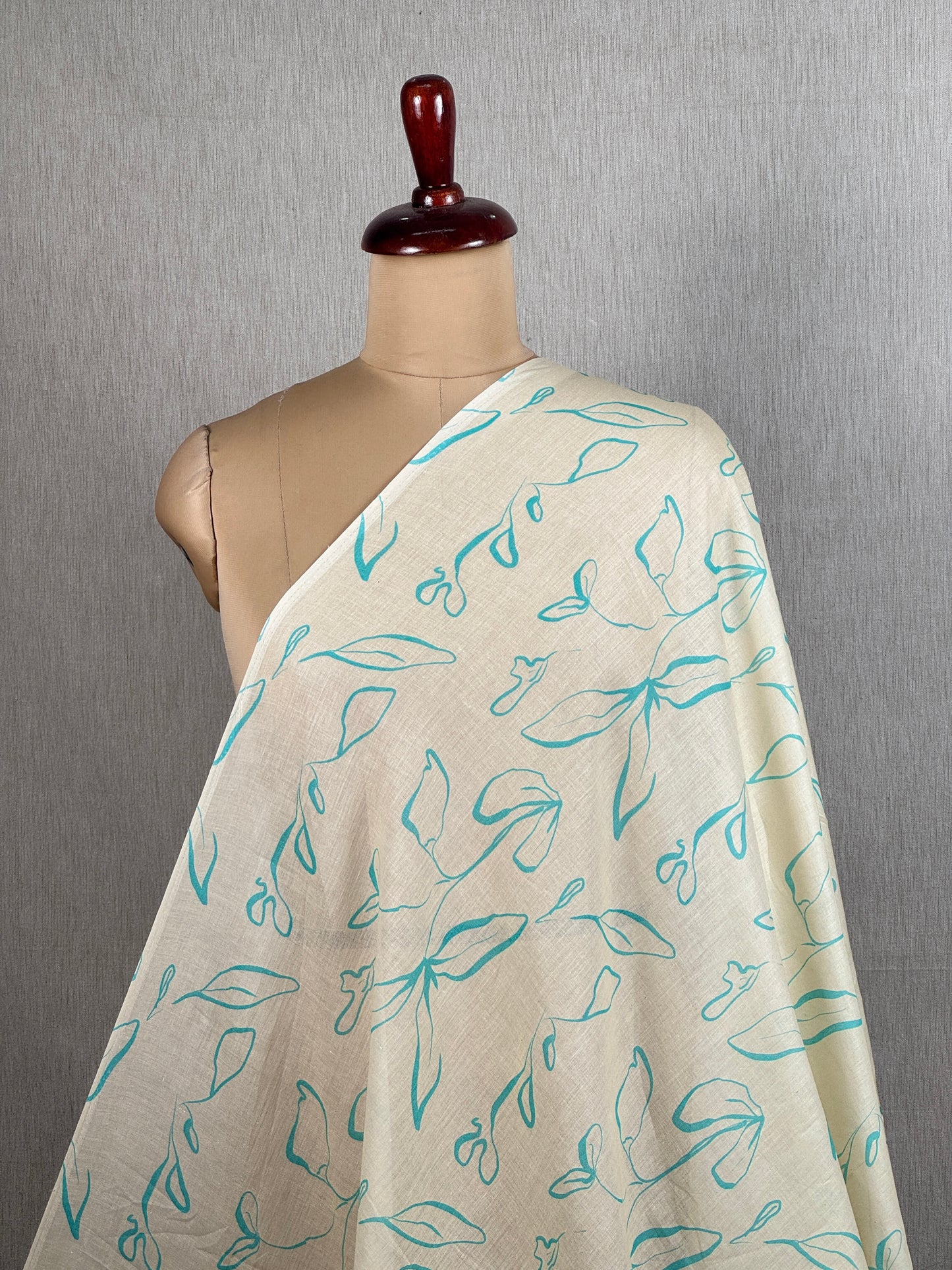 Digital Printed Mulmul Cotton  Fabric