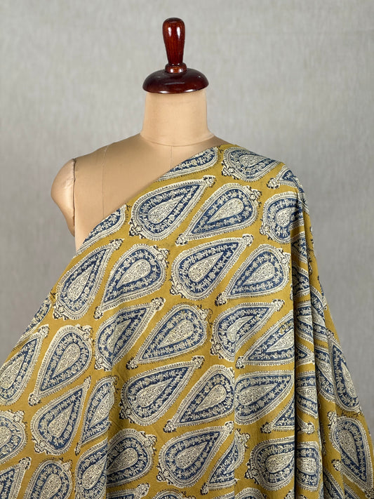 Kalamkari printed modal fabric