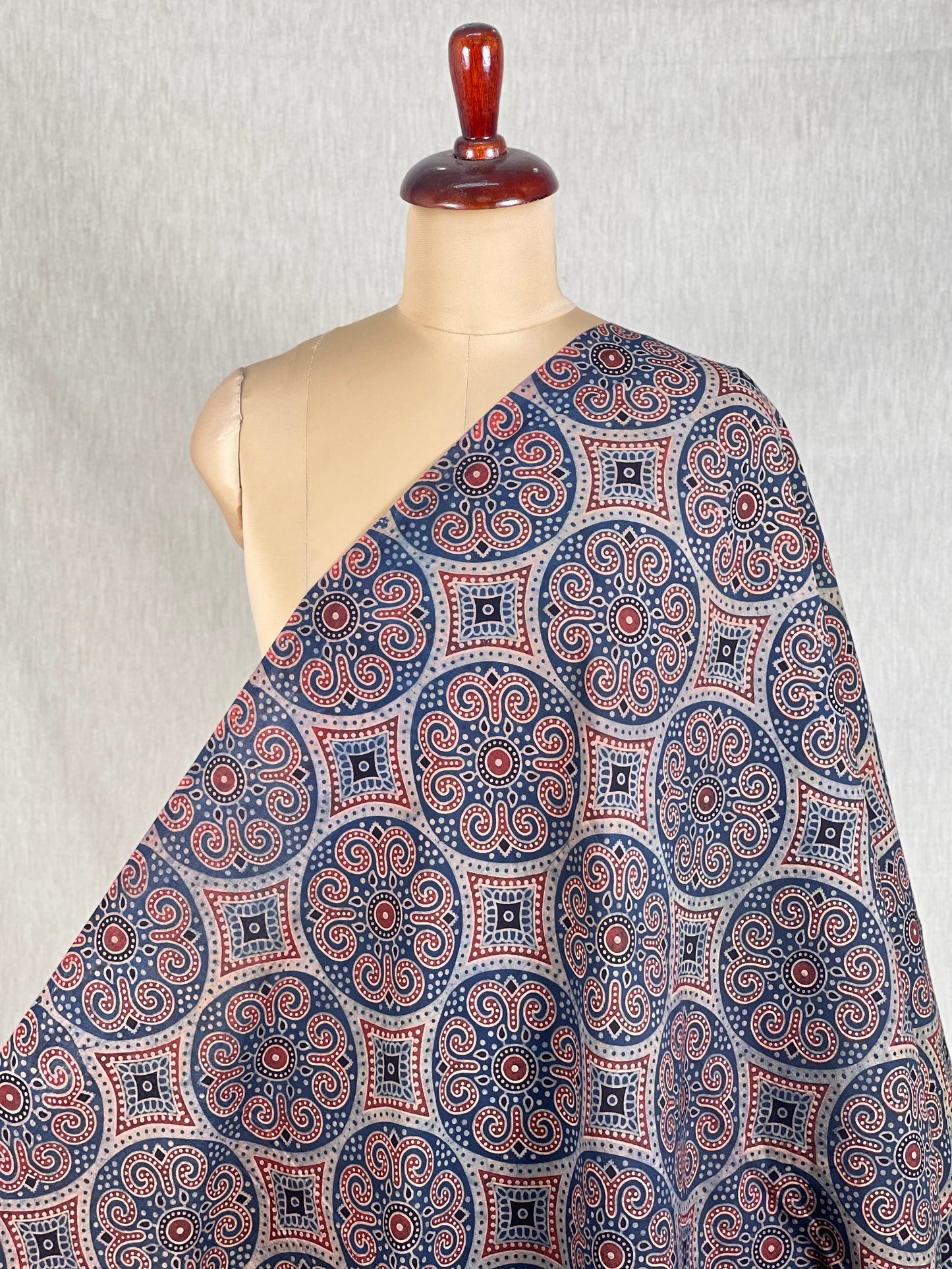 Ajrak Printed Modal Fabric