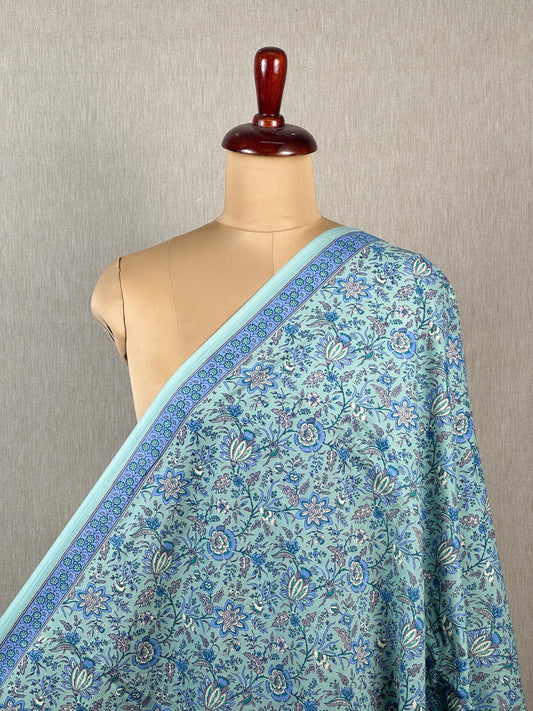Discharge Printed Cotton Fabric