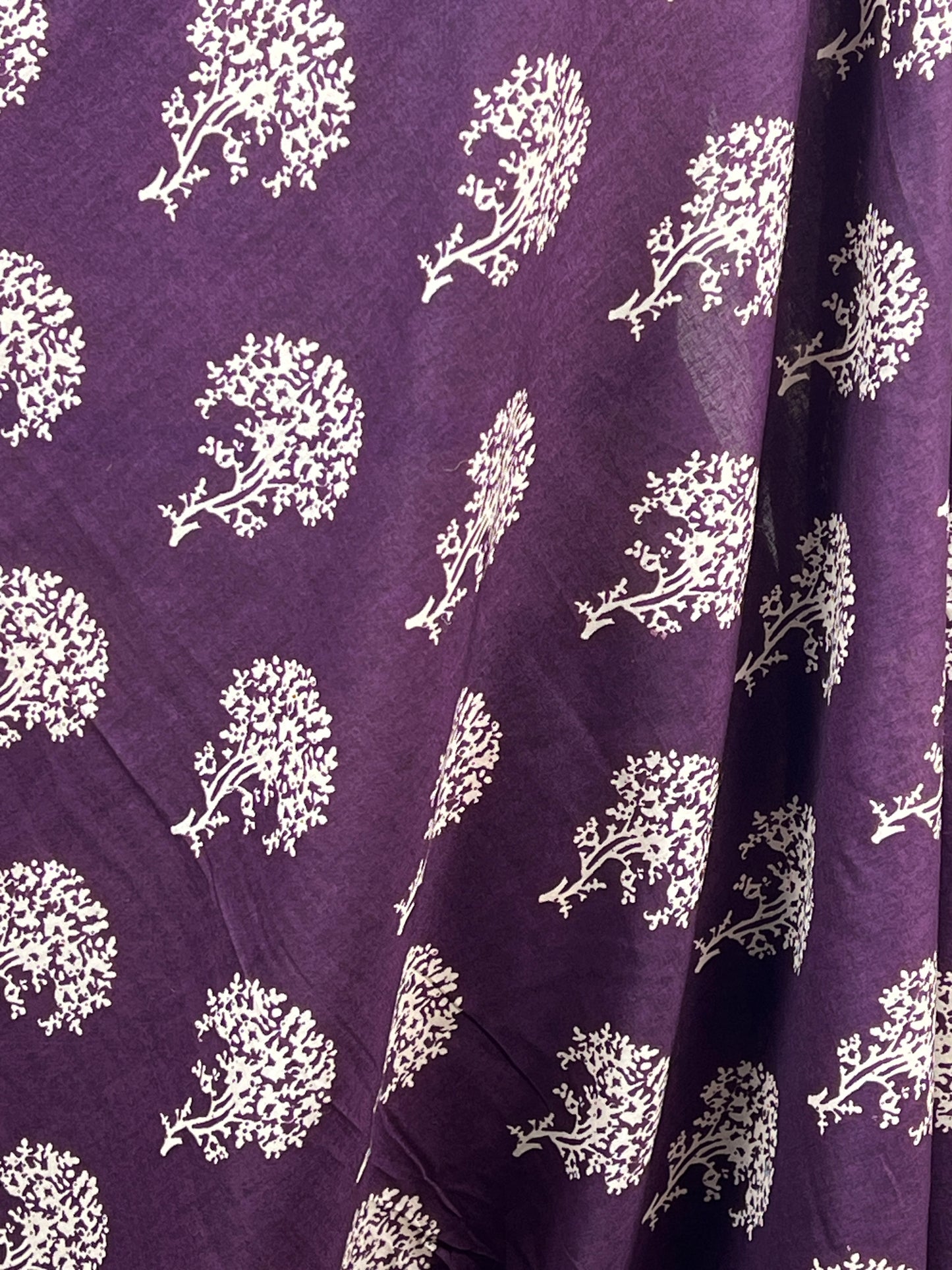 Printed Mulmul Cotton  Fabric