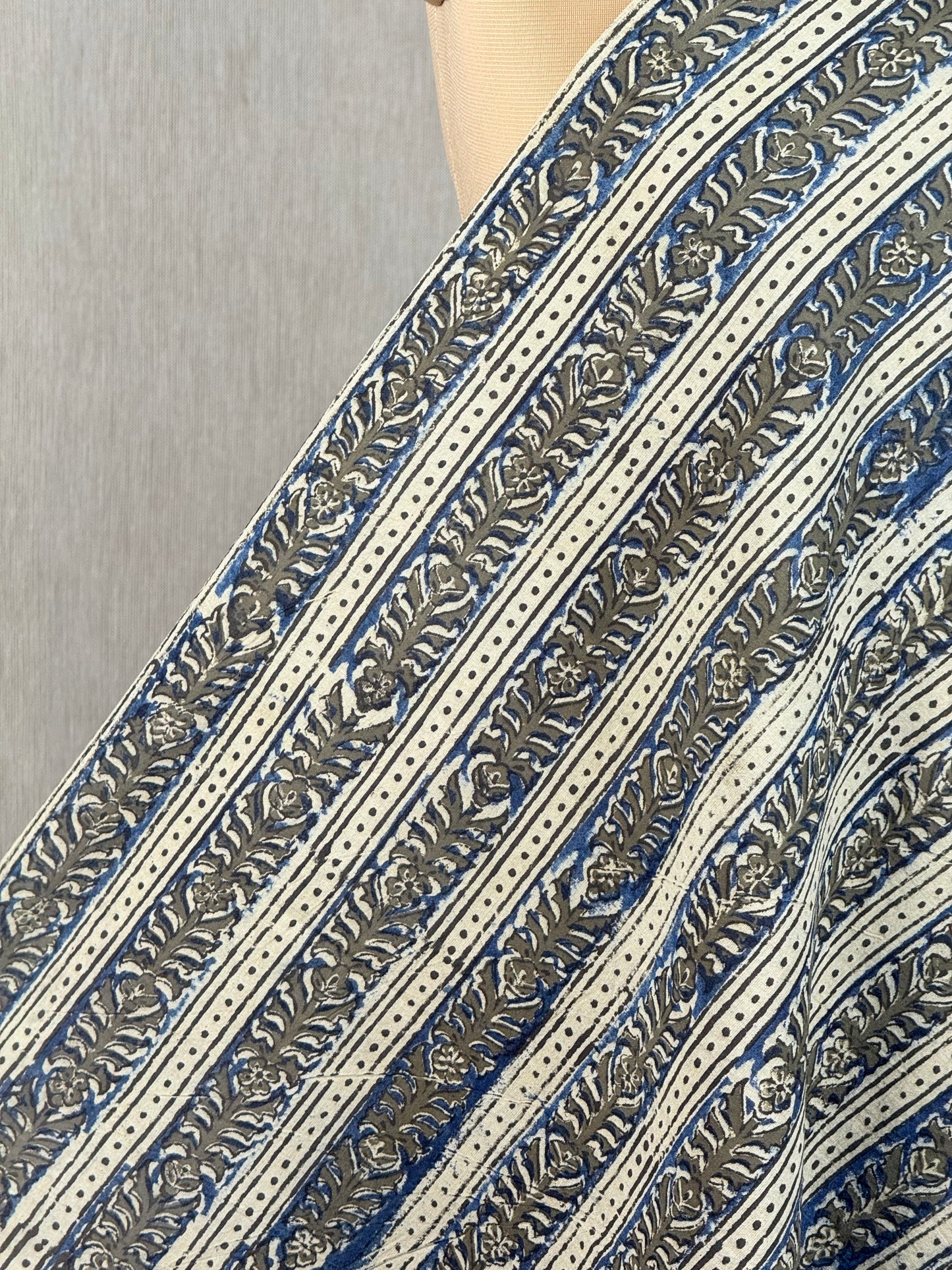 Kalamkari printed modal fabric