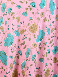 Printed Mulmul Cotton  Fabric