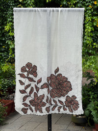 Applique Embroidered Chanderi Dupatta