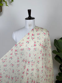 Digital Printed Banarasi Mul Chanderi Fabrics