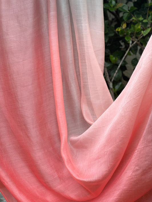 4D Banarasi Silk Chanderi Fabric
