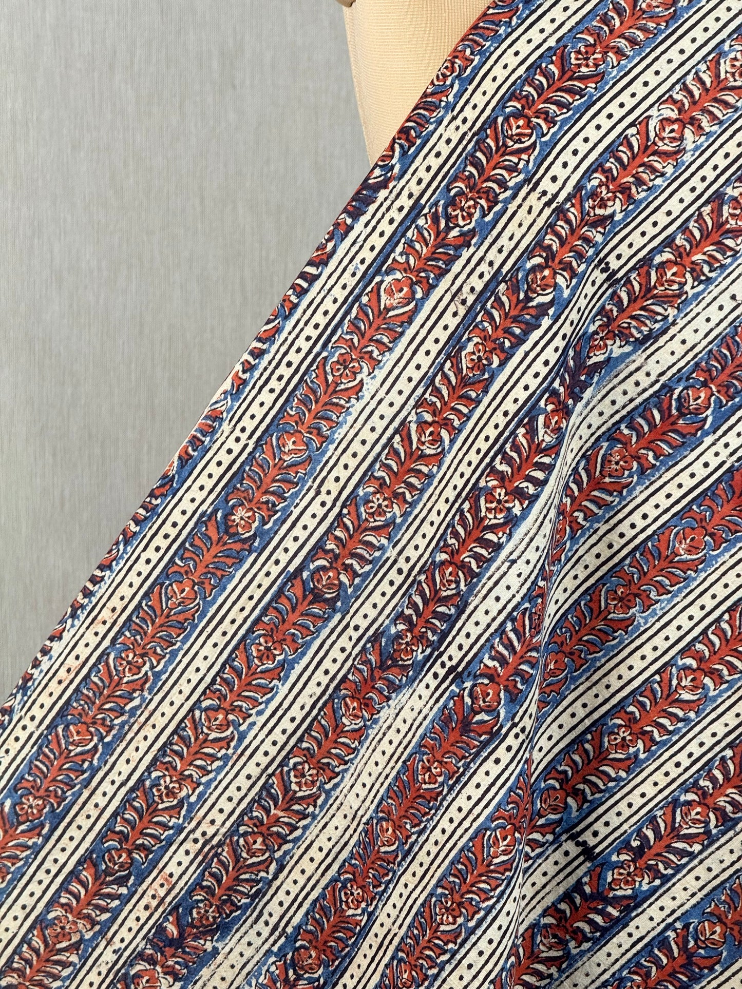 Kalamkari printed modal fabric