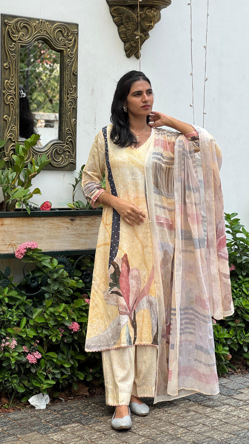 Linen Salwar Suits