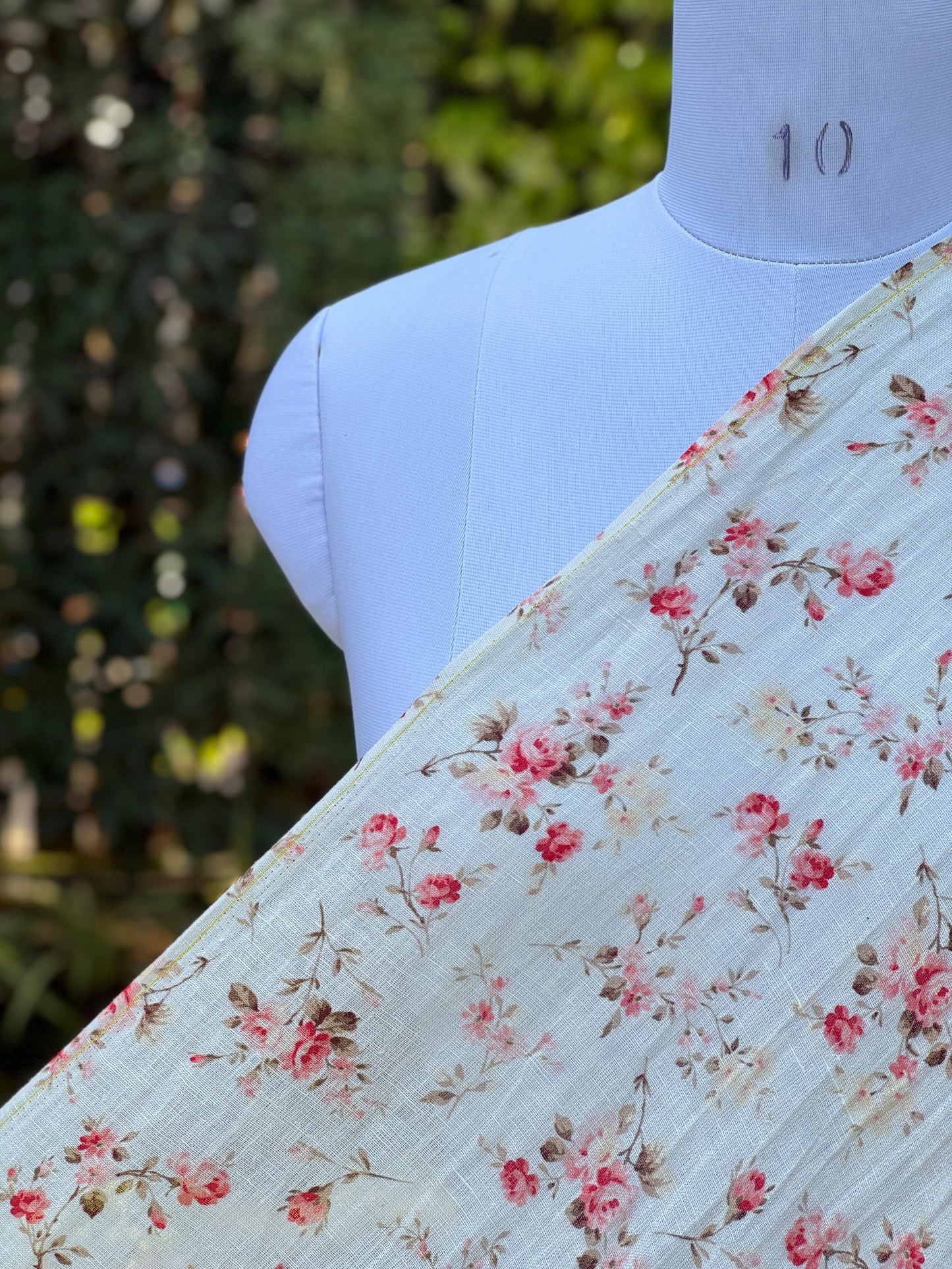 Digital Printed Gauze Linen Fabrics