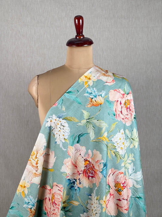 Digital Printed Cambric Cotton Fabric