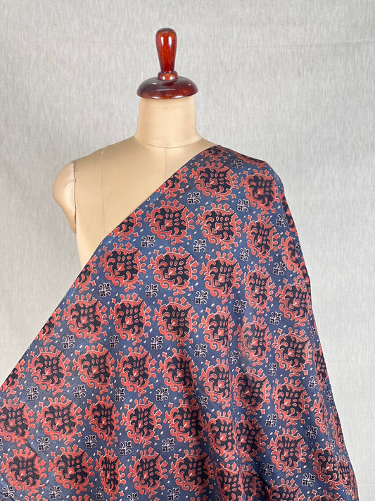 Ajrak Printed Modal  Fabric