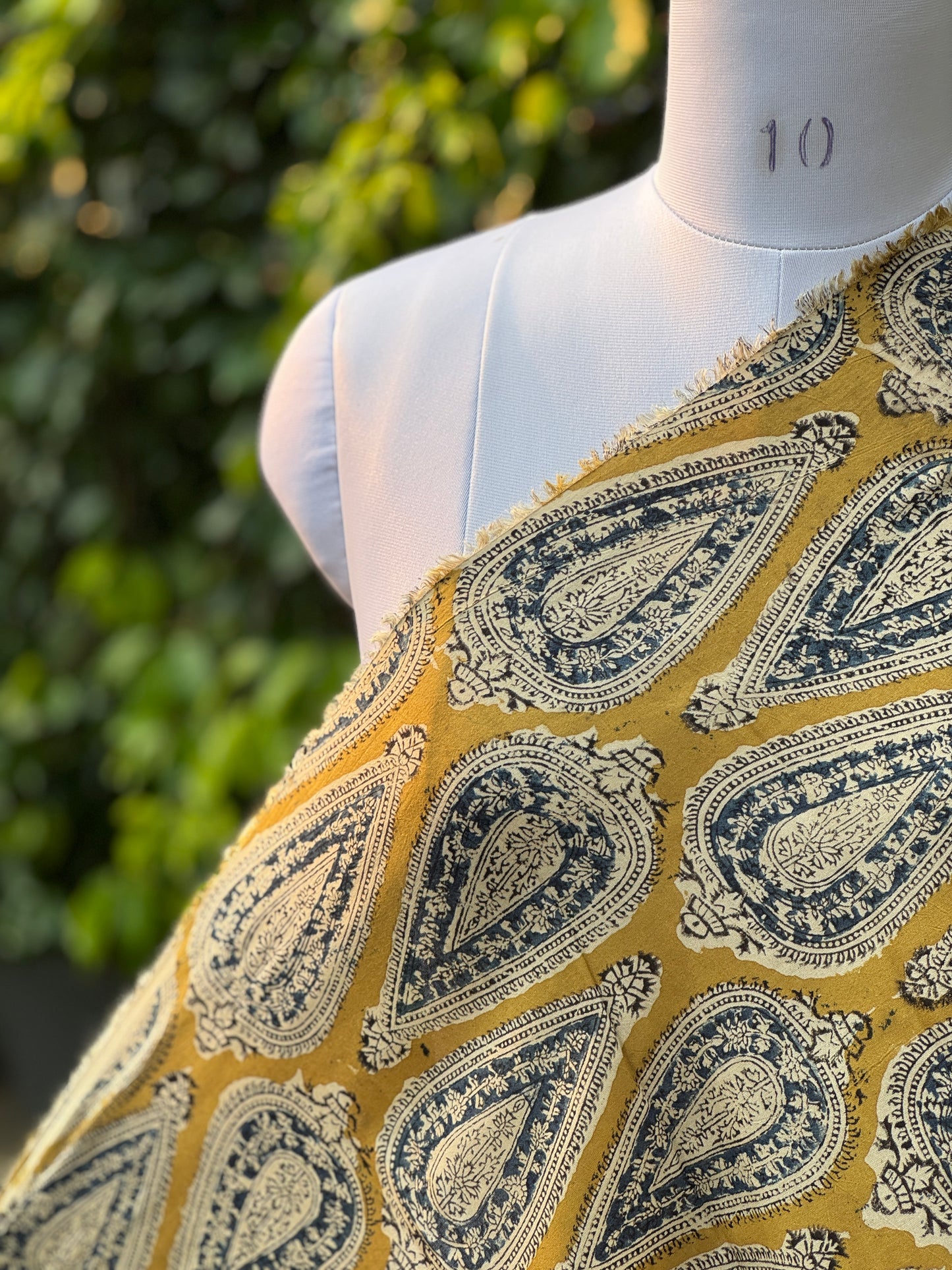 Block Printed Kalamkari Modal Fabrics