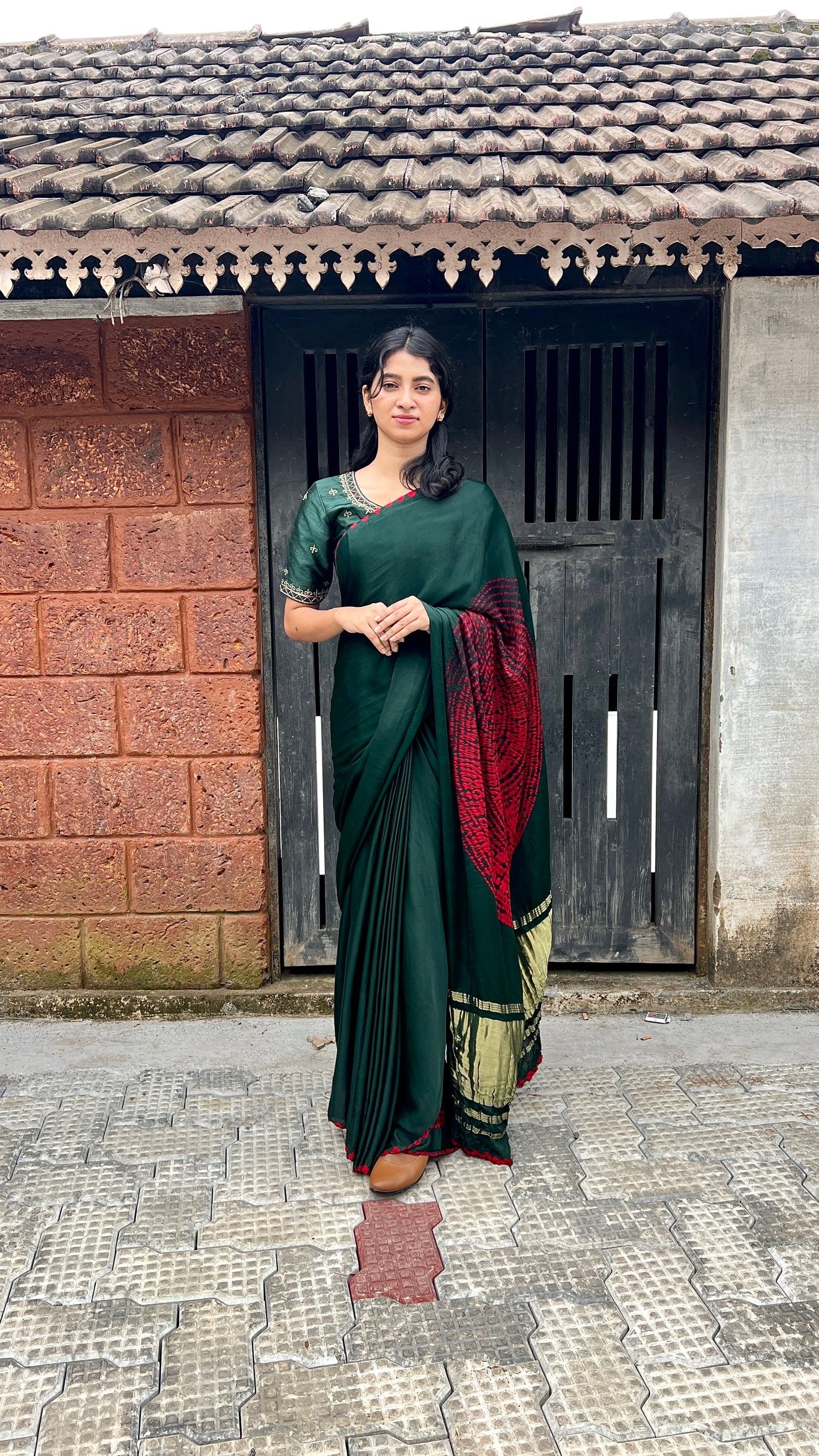 Bhandani Modal Satin Saree