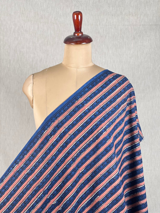 Bagru Hand-Printed Cambric Cotton Fabrics