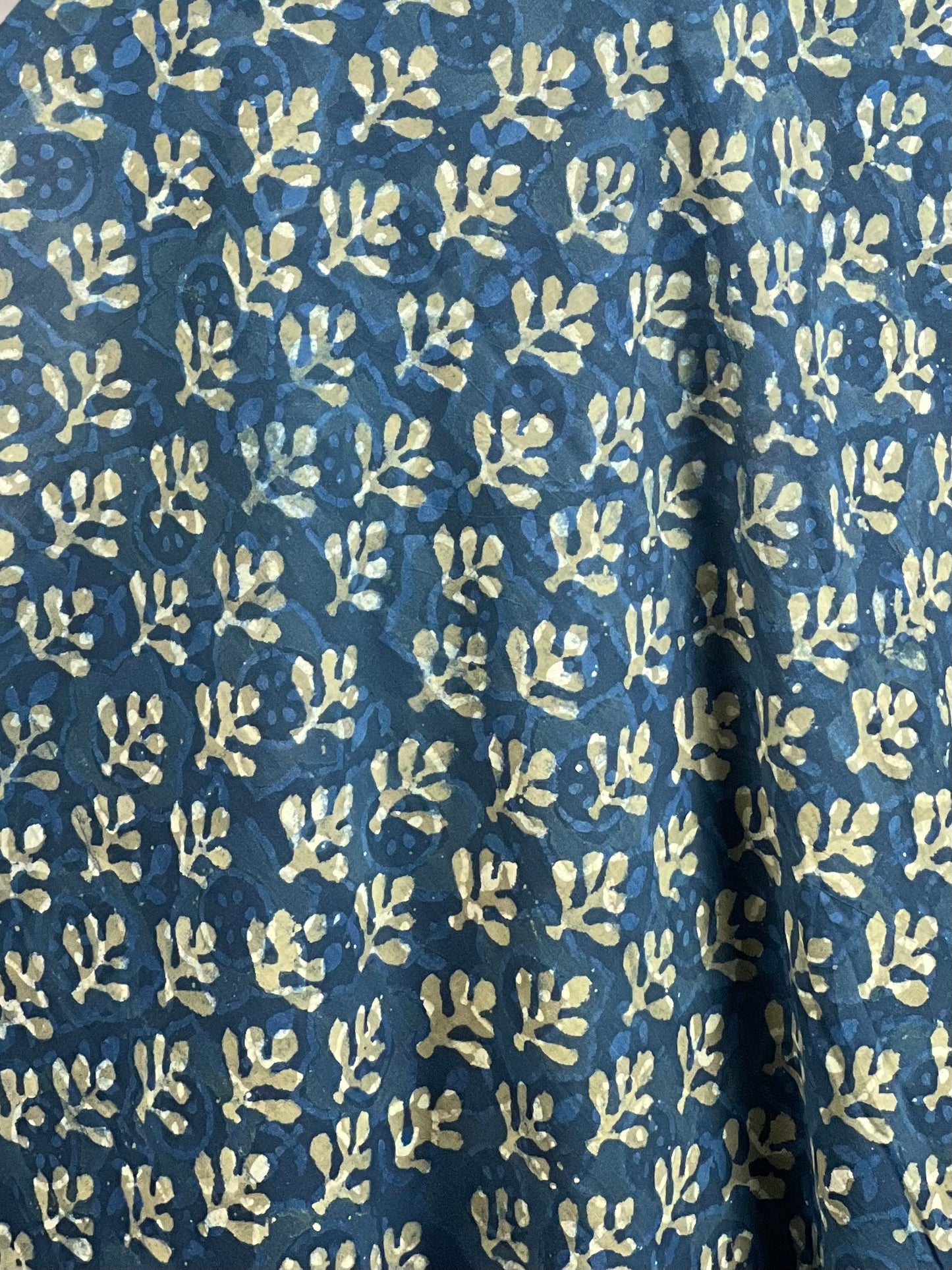 Bagru Hand-Printed Cambric Cotton Fabrics