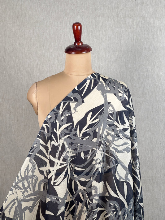 Digital Printed Mulmul Cotton  Fabric