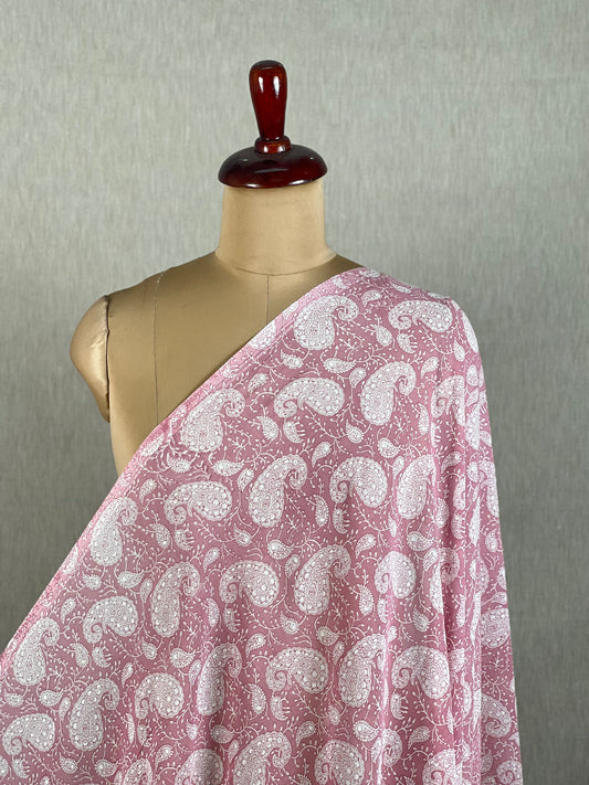 Printed Voile Cotton  Fabric