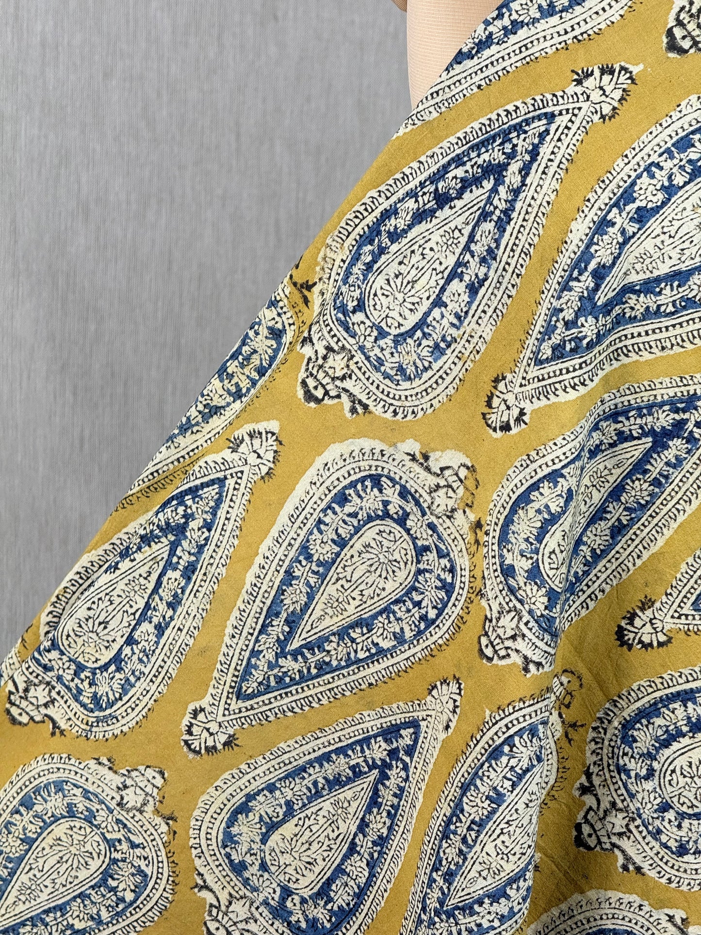 Kalamkari printed modal fabric