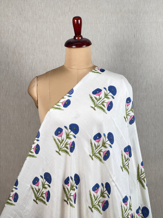 Printed Muslin Fabric
