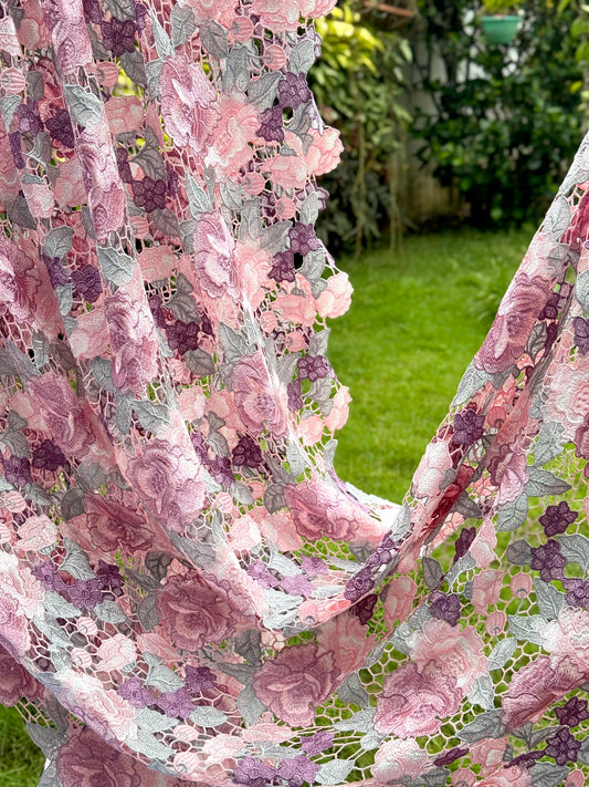 Imported Guipure Lace Fabric
