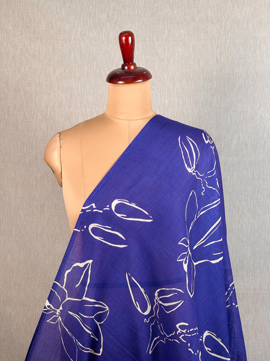 Digital Printed Mulmul Cotton  Fabric