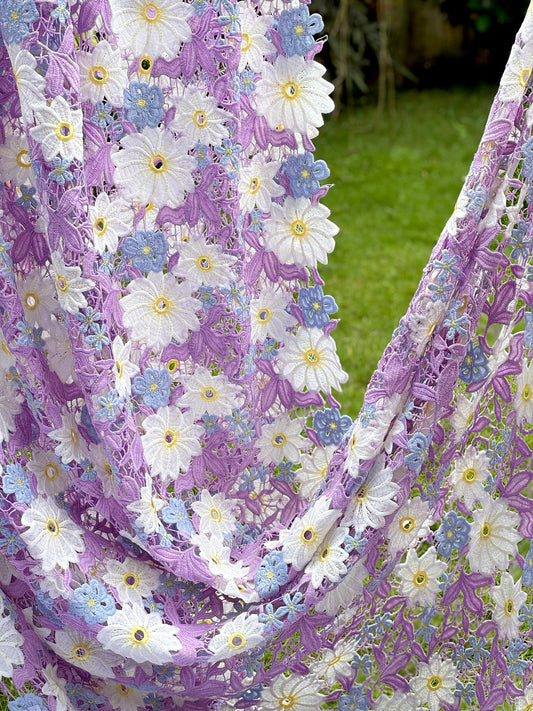 Imported Guipure Lace Fabric