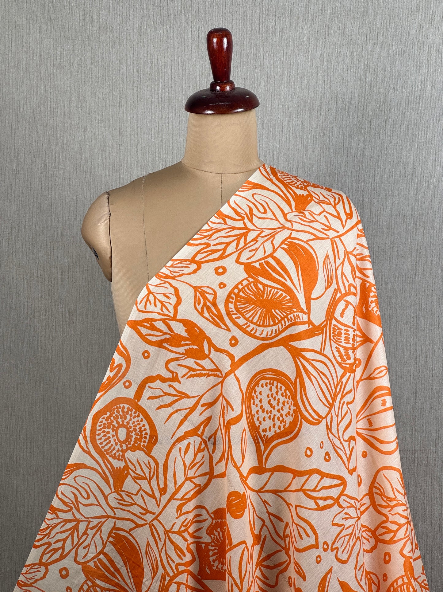Digital Printed Mulmul Cotton  Fabric