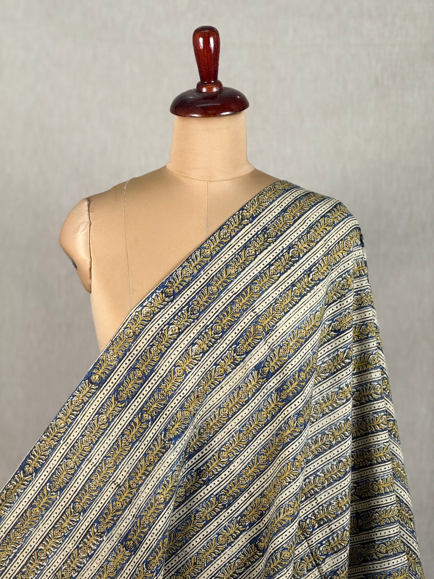 Kalamkari printed modal fabric
