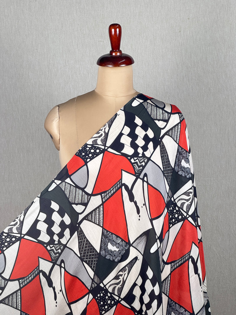 Digital Printed Muslin Fabric