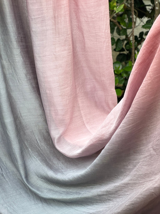 4D Banarasi Silk Chanderi Fabric
