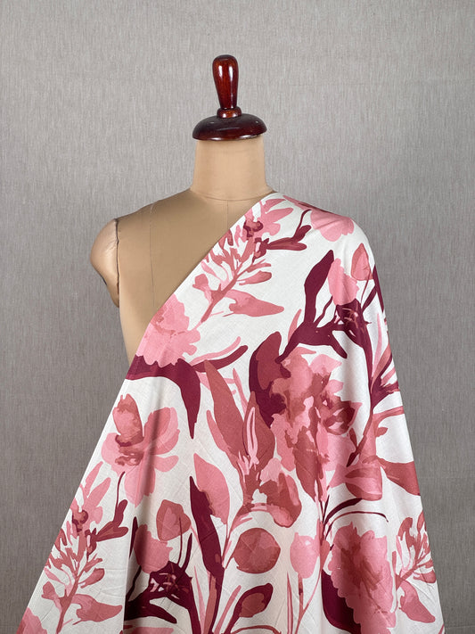 Digital Printed Cambric Cotton Fabric
