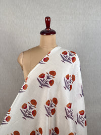 Printed Chanderi Fabric