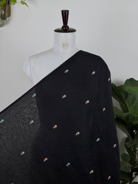 Pearl Embroidered 40gm Banarasi Chanderi Fabrics