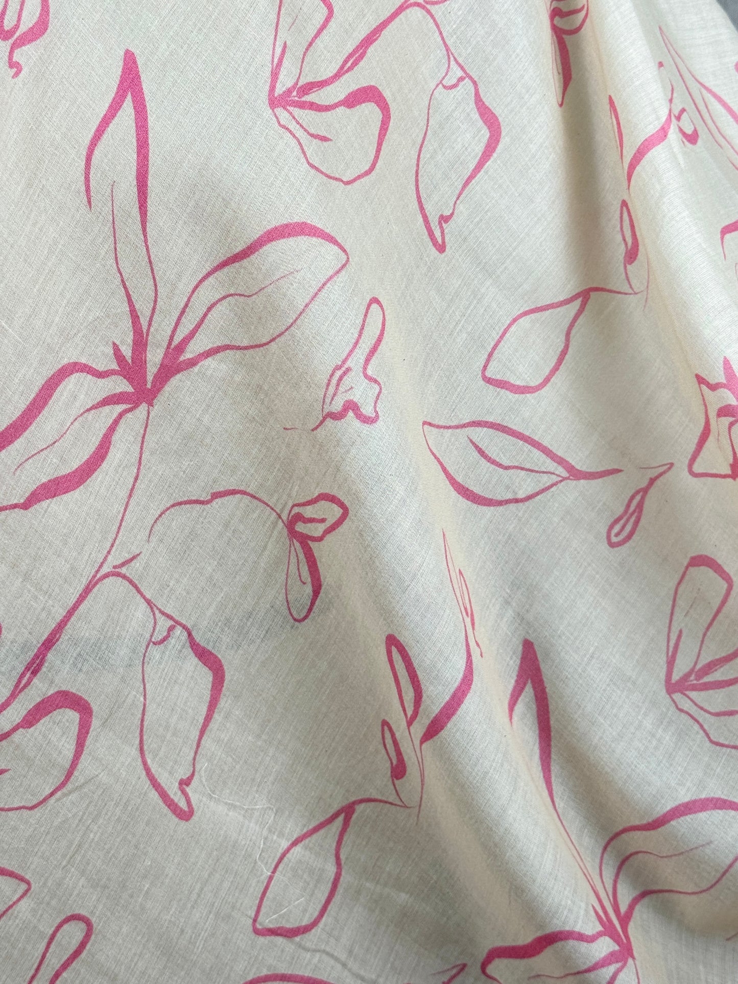Digital Printed Mulmul Cotton  Fabric
