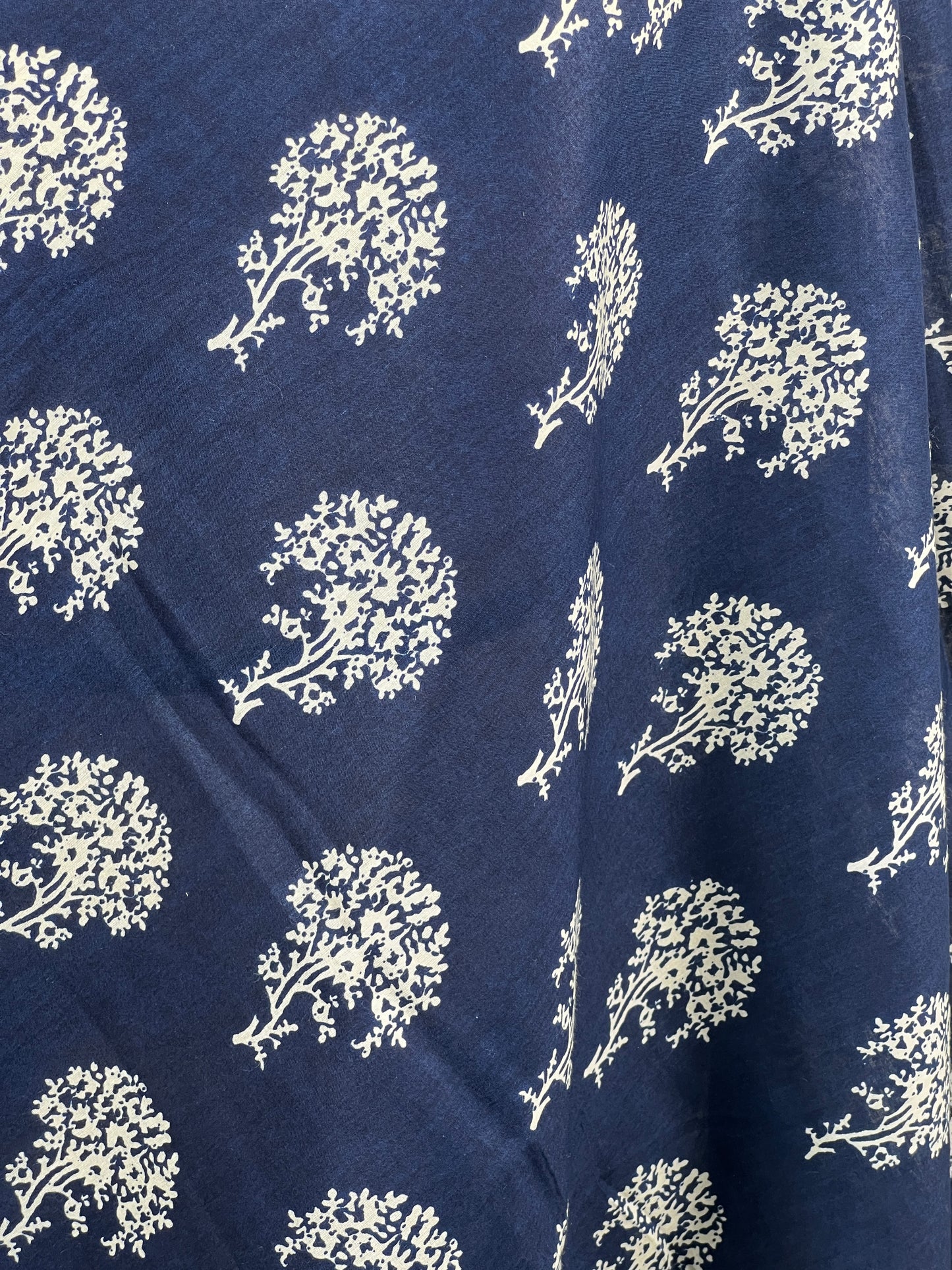 Printed Mulmul Cotton  Fabric