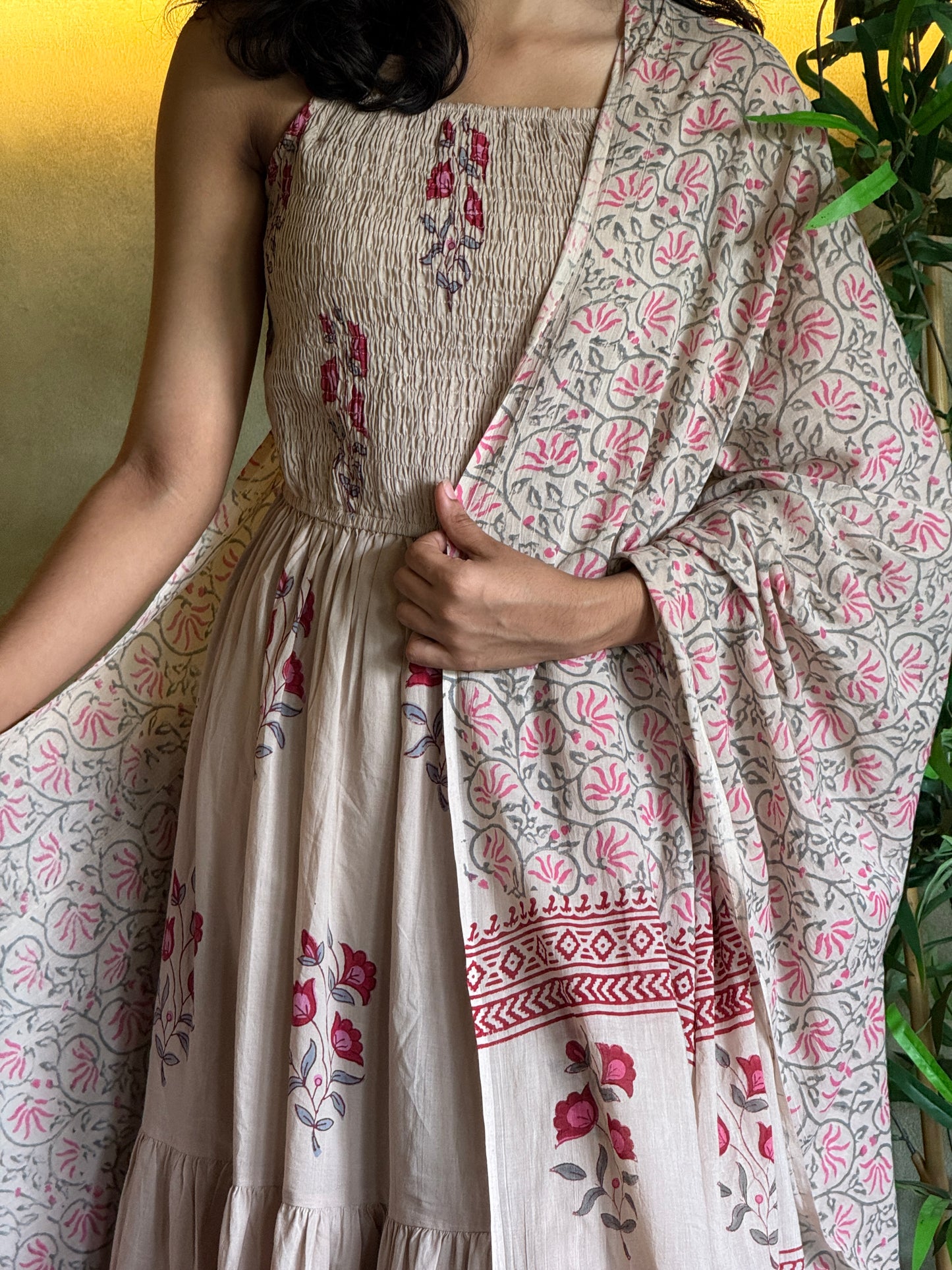 Printed Cotton Salwar Suit