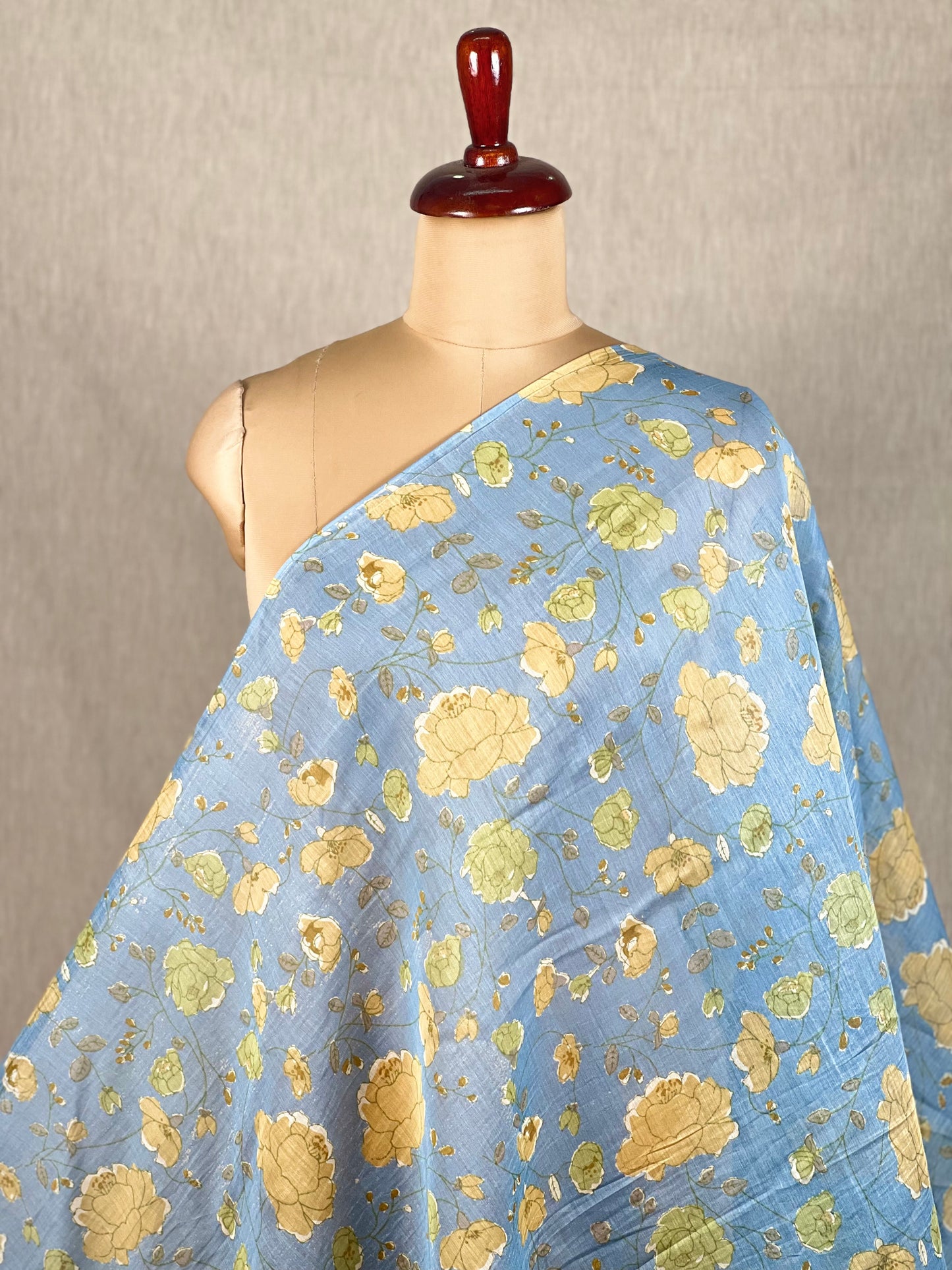 Printed Chanderi Fabric