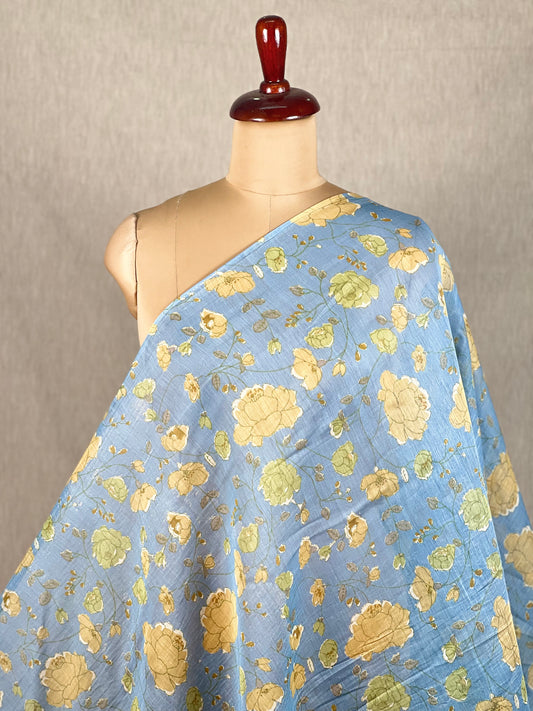 Printed Chanderi Fabric